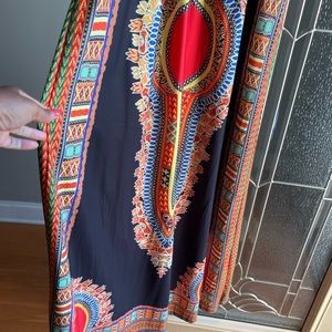 Multi colored summer dress , 12 size